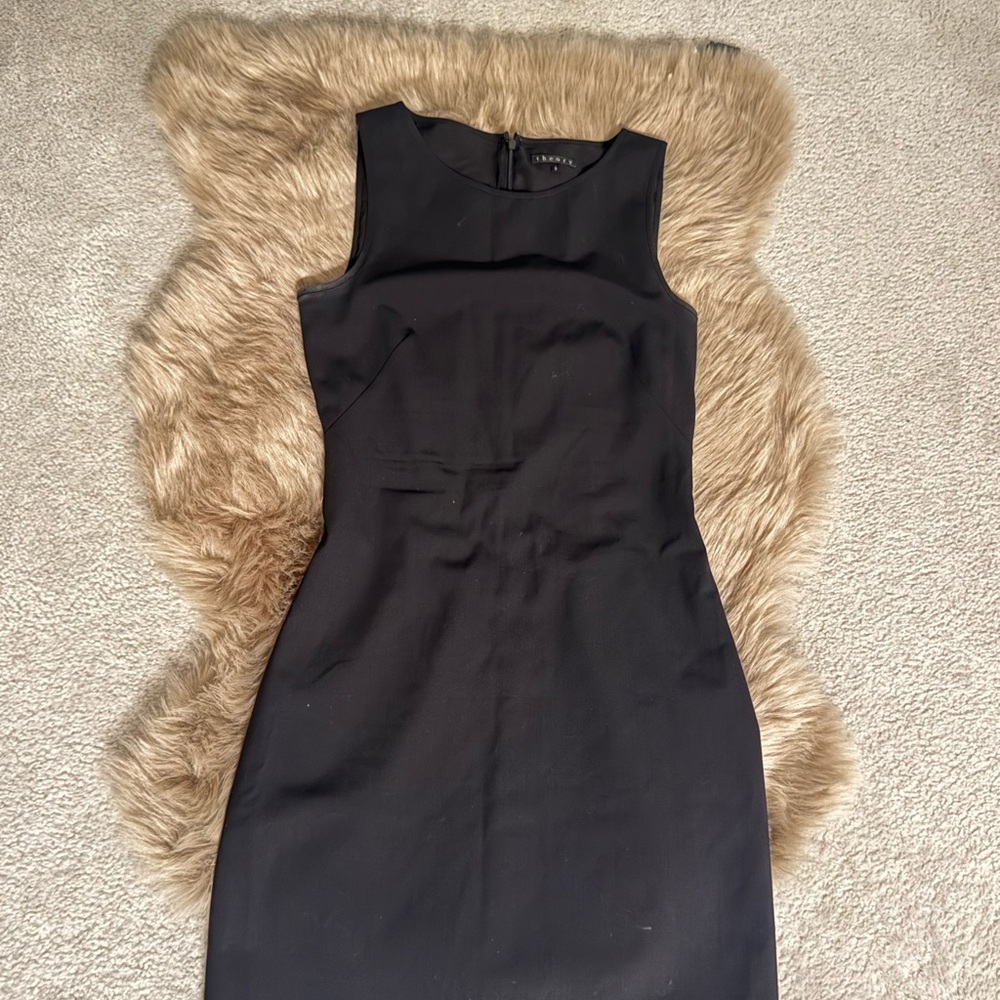 Theory Classic Black Mini Dress